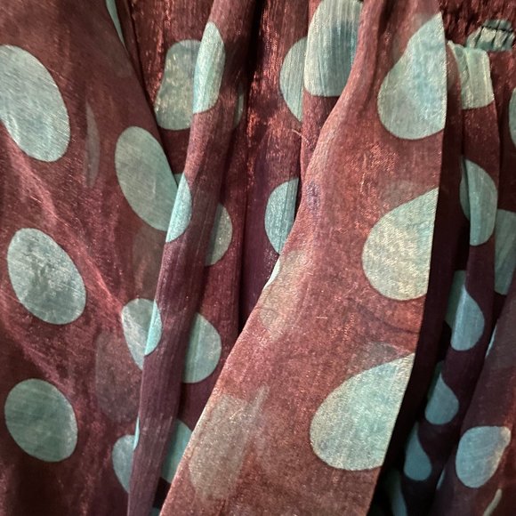 🎉 Bundle Deal: 4 for $20! 🎉 Party dress polkadots & chiffon S - Picture 13 of 13